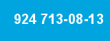 924 713-08-13 924 713-08-13